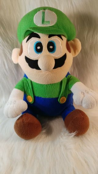 Mario Brothers Nintendo Luigi Plush Doll 8 " Inches Licensed