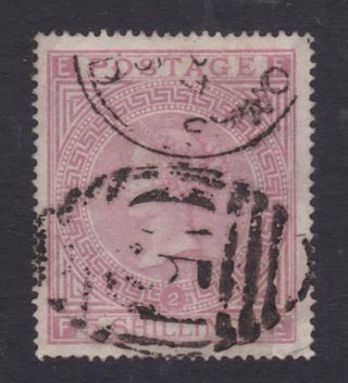 Gb.  Qv.  Sg 126,  5/ - Rose.  Abroad,  (c51),  St Thomas,  Danish West Indies.