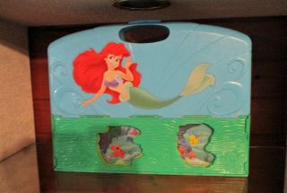 Vintage The Little Mermaid Disney Pop - Up Princess Ariel Castle Playset,  Figures