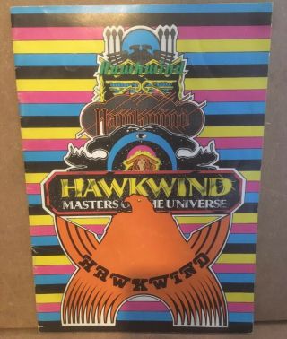 Hawkwind Master Of The Universe Tour Programme Ballante