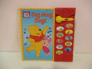 Winnie The Pooh - Sing - Along Songs - 10 Songs - Sing With Winnie - Storybook - - 13 " X