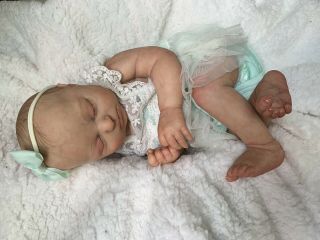 Ooak Reborn Newborn Baby Girl Reborn Baby Jessica Art Doll