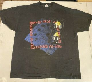 Vtg Mike And The Mechanics 1989 Tour T - Shirt Preworn Htf Roy Xl
