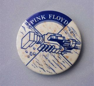 Pink Floyd Have A Cigar Large Vintage Metal Pin Badge From The 1970 