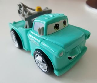 2005 Mattel Disney Pixar Cars Shake N Go Green Mater -