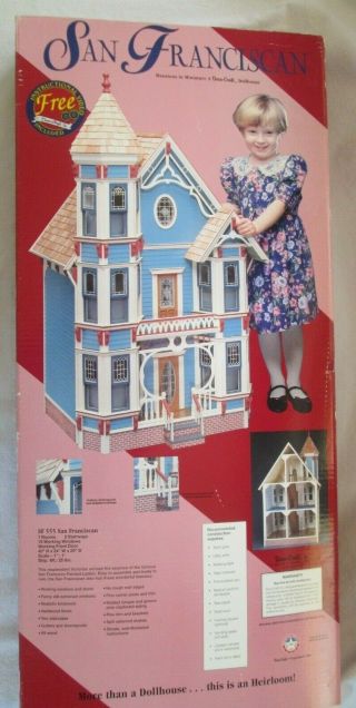 Vintage Dura - Craft San Franciscan Dollhouse Sf 555 1994 -
