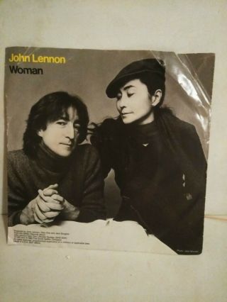 Vintage 45 Record John Lennon Boys,  Yoko Ono Boys