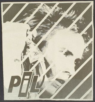 Public Image Ltd P.  I.  L.  Vintage Transfer T Shirt Print Punk Dub John Lydon Large