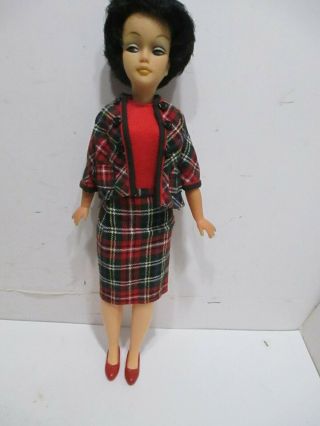 Tina Cassini Black Hair Doll With Oleg Cassini Outfit.