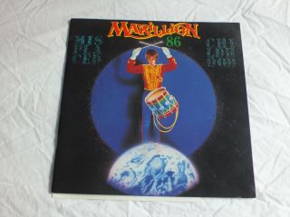 Marillion Misplaced Childhood 86,  Posters & Postcards Uk Tour Programme