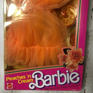 Barbie Peaches ' n Cream Doll 1984 Mattel No.  7926 3