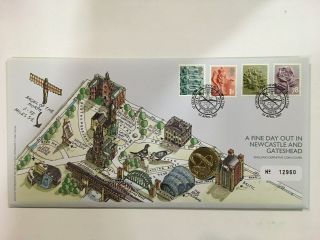 Royal Mail Coin Cover: Discovering Newry And Mourne Series Set Of 4 Coin Covers