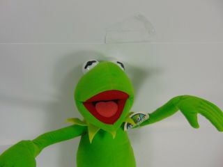 Kermit The Frog Stuffed Plush 20 " Tall Bendable Vintage Muppets Nanco
