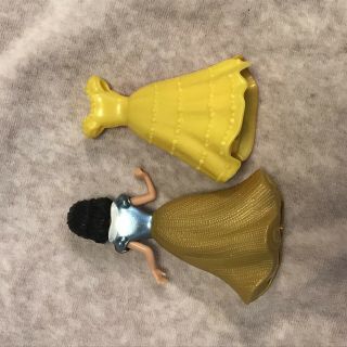 Disney Princess Little Kingdom MagiClip Fashion SNOWWHITE Doll Mattel 2 Dresses 2