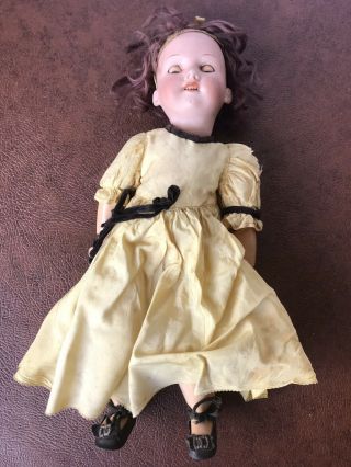 Doll Antique 1920s Armand Marseille AM 390 3/0 German Bisque Cuno Otto Dressel 3
