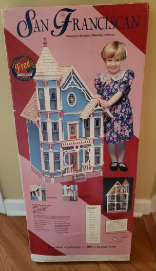 Vintage Dura - Craft San Franciscan Dollhouse Sf 555 1994 -