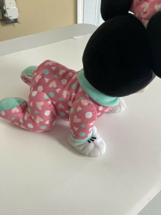 Disney Baby Musical Crawling Pals Plush Kids Toy Soft Fabrics Minnie Mouse 2