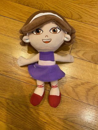 Disney Store Little Einsteins 9” Plush June Retired Item June Plush Doll