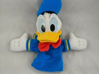 Mattel Donald Duck Hand Puppet Plush 11 " Disney Arcotoys Stuffed Animal Toy