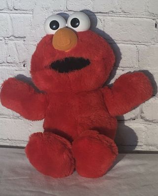 Tickle Me Elmo 15 " Talking Vibrating Plush Stuffed Toy 1995 Tyco Sesame Street