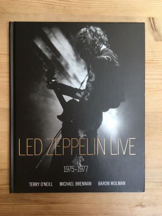 Led Zeppelin Live Art Book Photograph Book 1975 - 1977