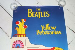 THE BEATLES - 1999 YELLOW SUBMARINE PROMO POSTER - 30 X 20 INCHES 3