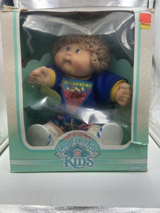 Vintage Coleco 1989 Cabbage Patch Kids Doll Cpk Club Admission.  Rare