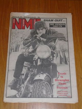 Nme 1979 February 10 Sham 69 Quit Sid Vicious Death Stranglers Jean Jacques