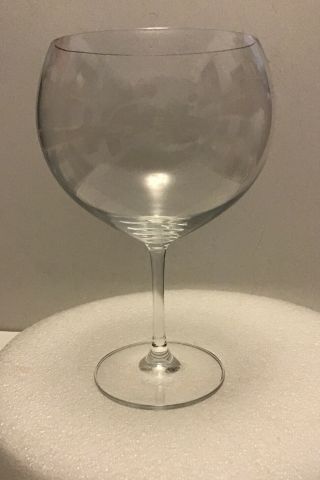 Villeroy & Boch Crystal Balloon Wine Glass Or Goblet,  8 " Tall