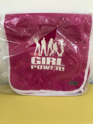 Spice Girls Official Merchandise Cross Body Satchel Record Bag Pink Rare