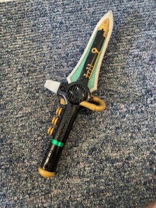 Power Rangers Green Ranger Dragon Dagger Sword Flute Vintage Bandai 1994 Repair