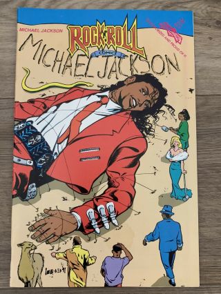 Rock N Roll Comics 36 1991 Michael Jackson Revolutionary Comic Book Rare