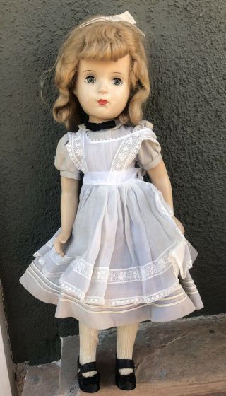 Early Madame Alexander Doll Alice In Wonderland Composition 18” All