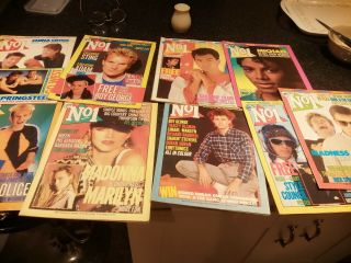 No1 Magazines.  X 7.  - Madonna.  Michael Jackson Etc