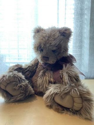 Charlie Bears Michael - Cb114817 – Rare,  Collectible,  Never Been Displayed 2012