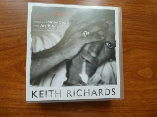 Keith Richards Life 20 Cds Audiobook Read By Johnny Depp & Joe Hurley 2010