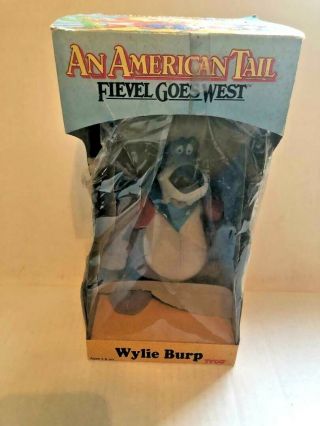 1991 Tyco An American Tail Fievel Goes West 13 " Stuffed Wylie Burp Doll