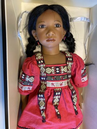 Panchita Mexican Annette Himstedt Puppen Kinder W/original Box