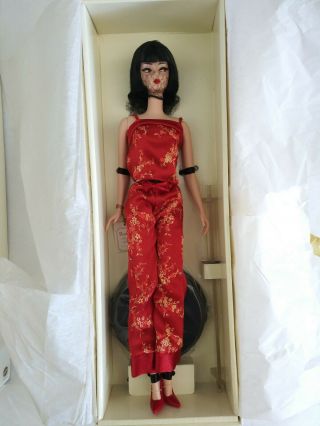 Bfc Chinoserie Red Midnight Chinese Lingerie Barbie Silkstone 2004 Nrfb