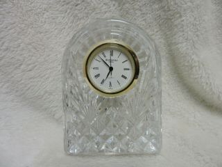 Waterford Ireland Crystal Miniature Mantle Clock