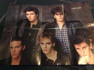 Duran Duran - Vintage Poster Rare Photo.  Early 80’s Never Hung.  38 Cm X 51 Cm