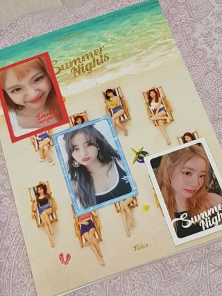 Twice Summer Nights Album With Inclusions