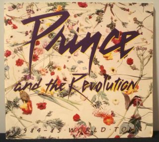 Prince And The Revolution - Purple Rain - World Tour Program - 84 - 85