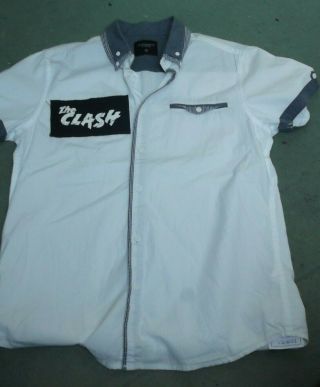 The Clash,  Punk.  Mens Shirt.  Medium