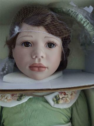 Elite Dolls Porcelain Doll Beth By Christine Orange 48/750 33in