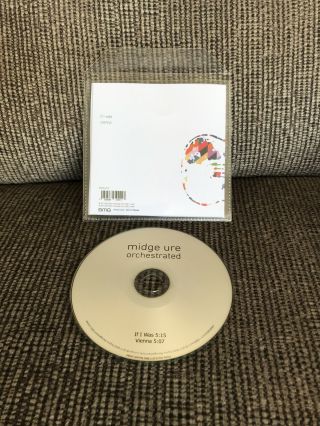 ‘If I Was/Vienna’ ORCHESTRATED’ Midge Ure PROMO CD 2