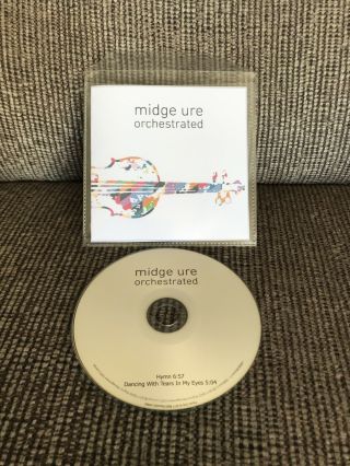 ‘hymn/dancing With Tears In My Eyes Orchestrated’ Midge Ure Promo Cd