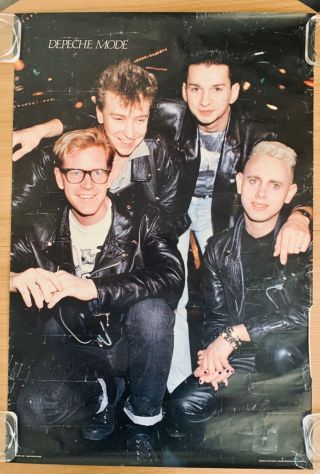 Depeche Mode Rare Large Poster 35” X 24”