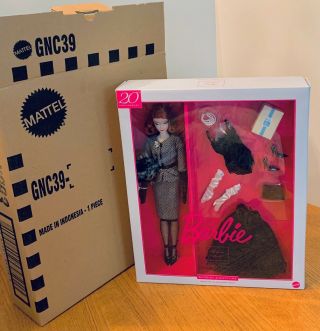 2020/gnc39 The Best Look Silkstone Barbie Doll 20th Anniversary Gift Set Nrfb