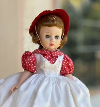 9 " 1950s Madame Alexander Cissette With Red Hair Tagged Outfit Stunning Doll